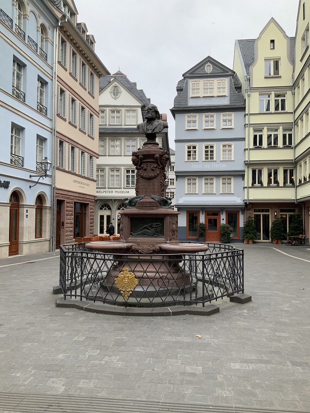 Hühnermarkt mit Stoltzebrunnen, Frankurt am Main